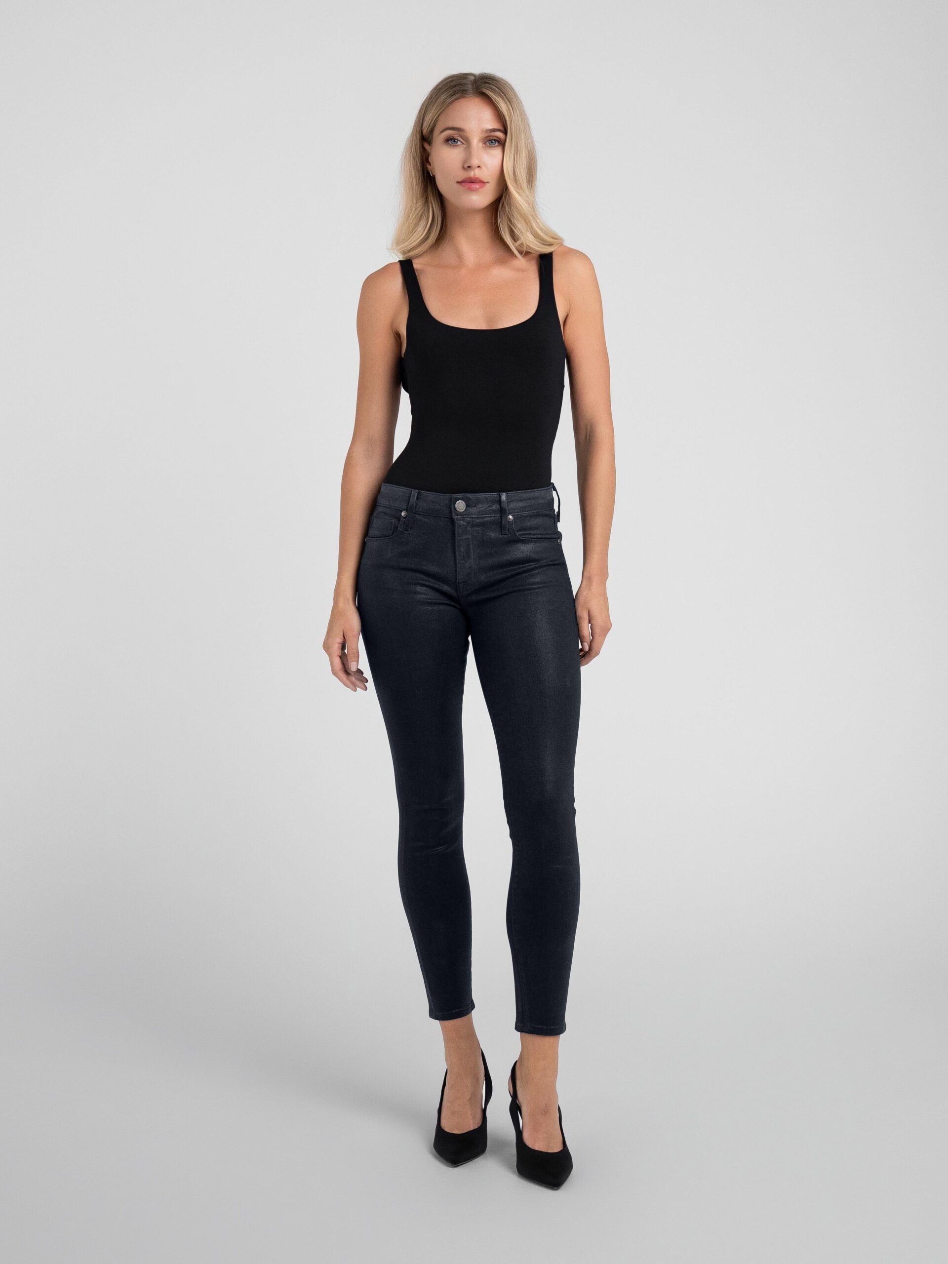 Bowery Skinny in Slick Indigo