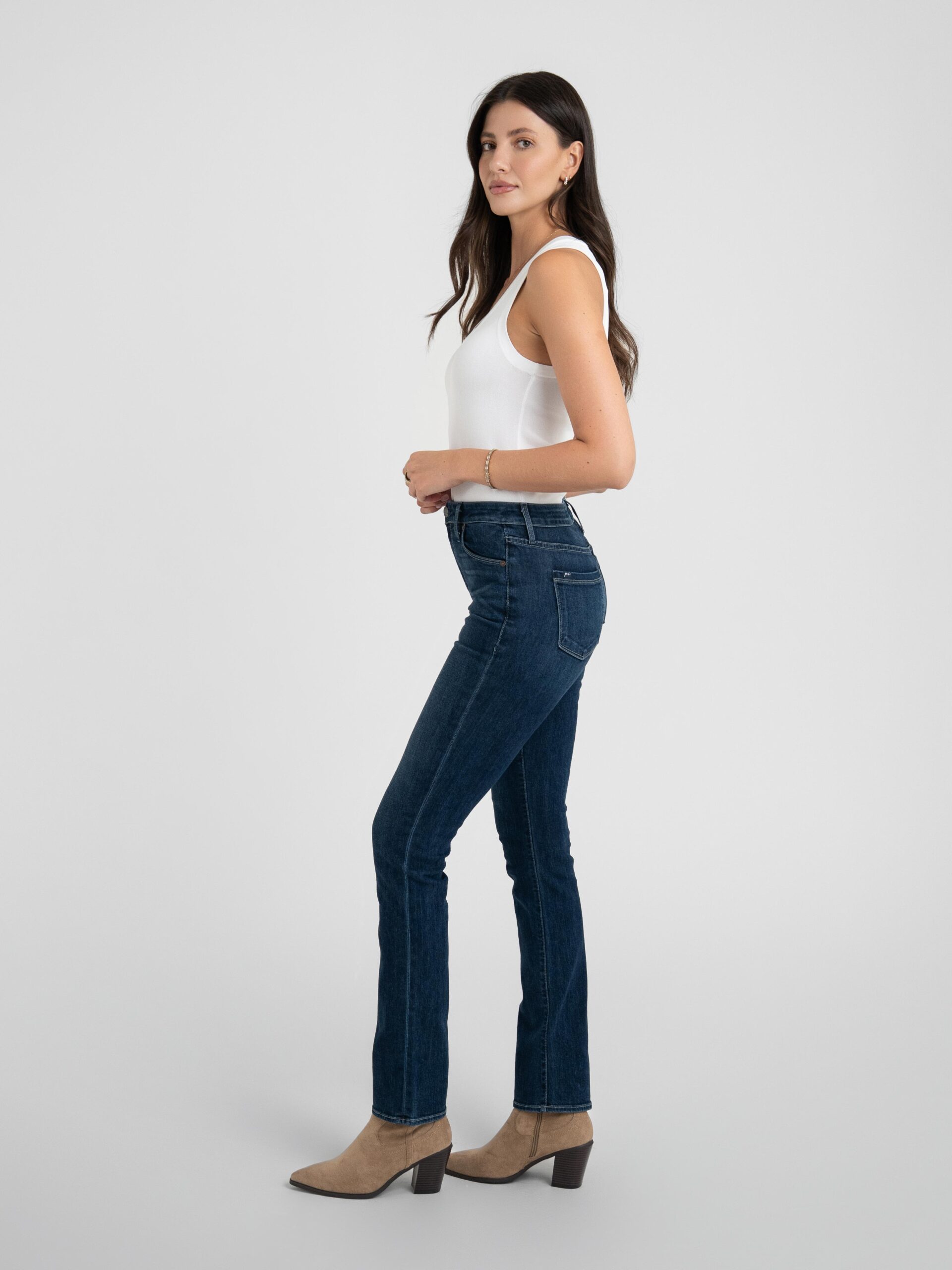 Bombshell Straight Empire Blue