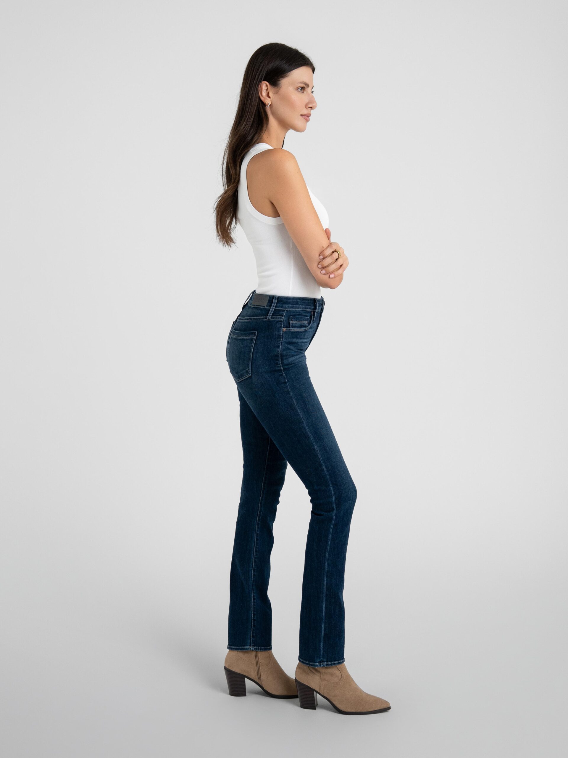 Bombshell Straight Empire Blue