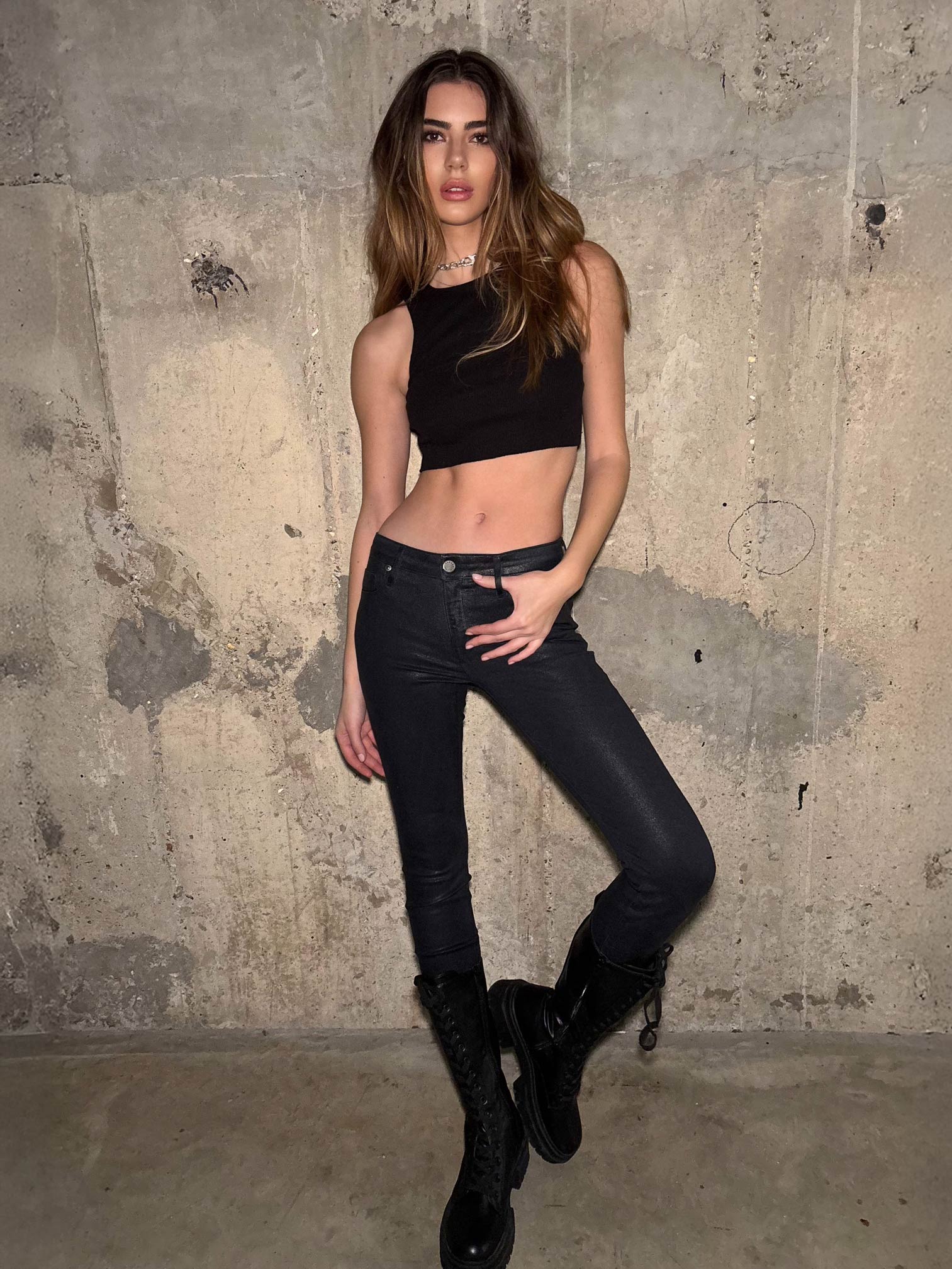 Bowery Skinny in Slick Indigo