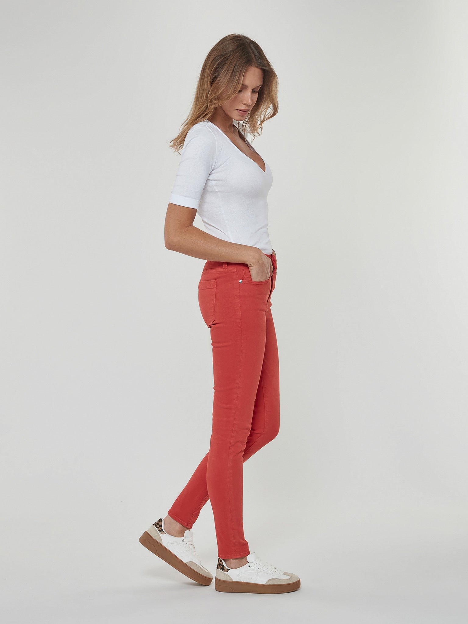 Bowery Skinny in Watermelon