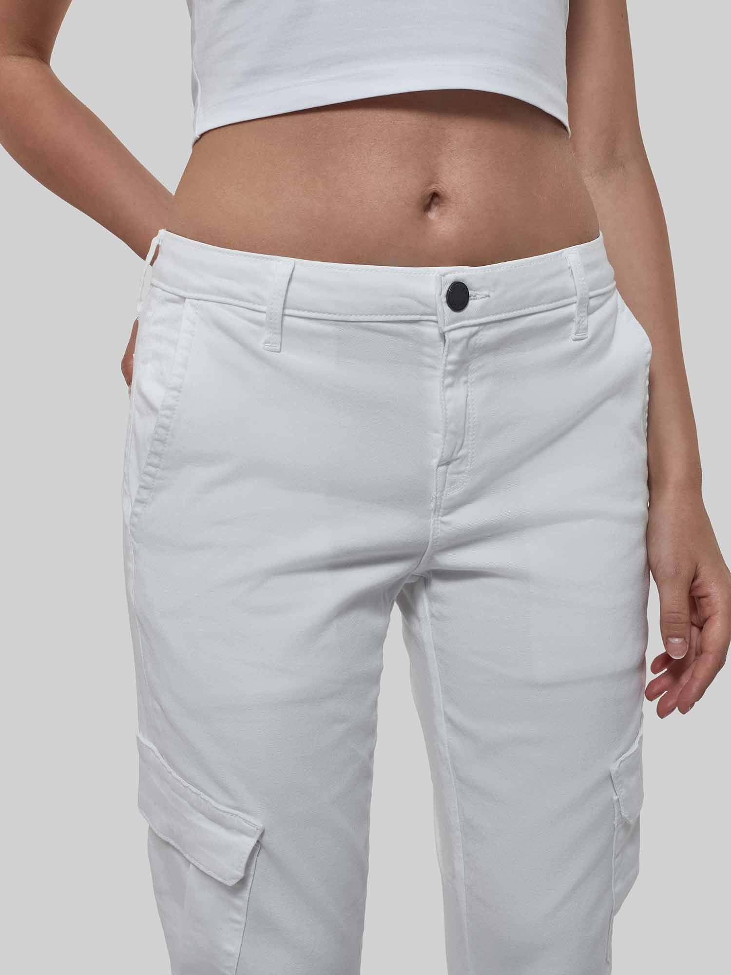 Chloe Cargo in Blanc