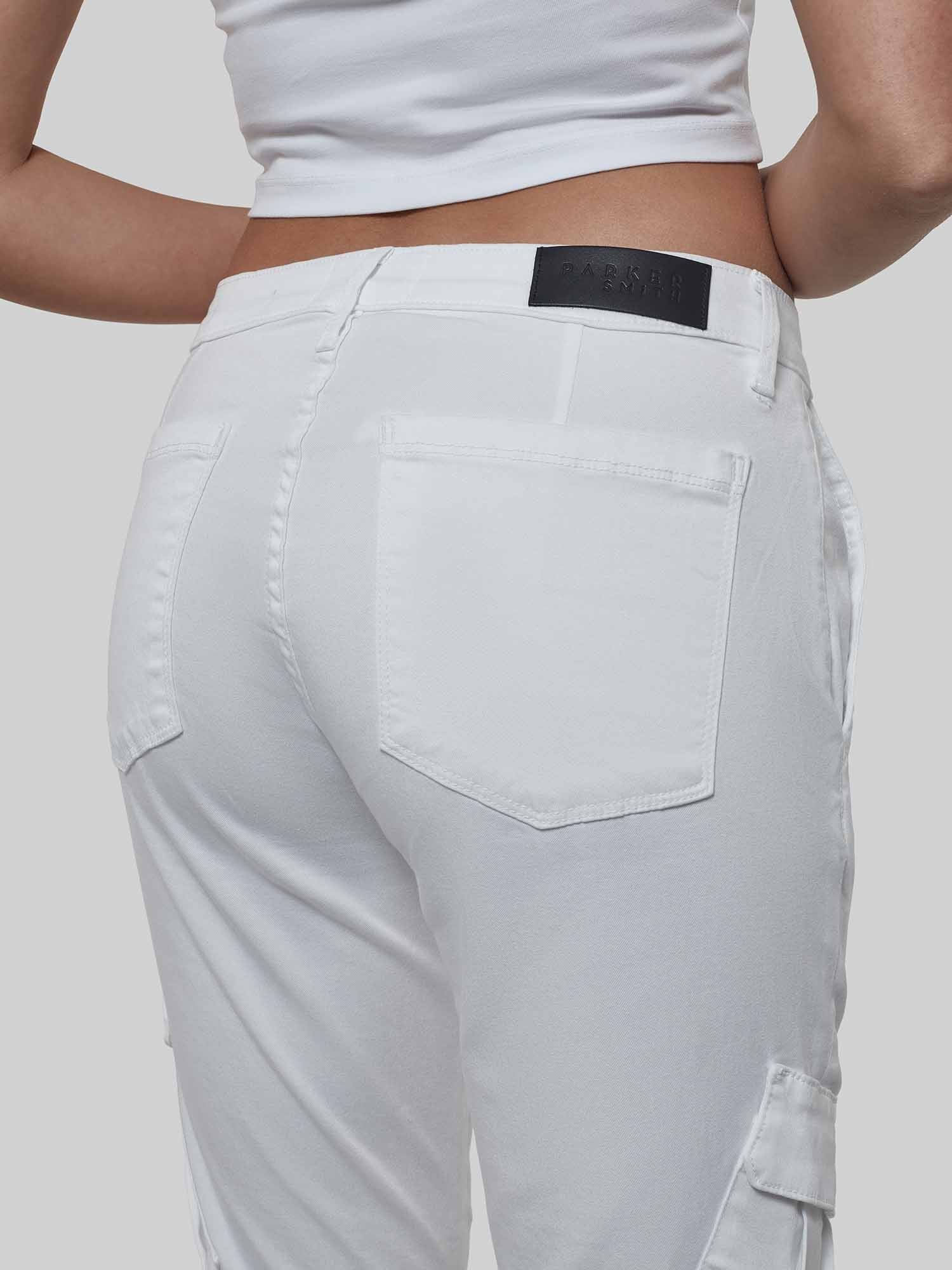 Chloe Cargo in Blanc